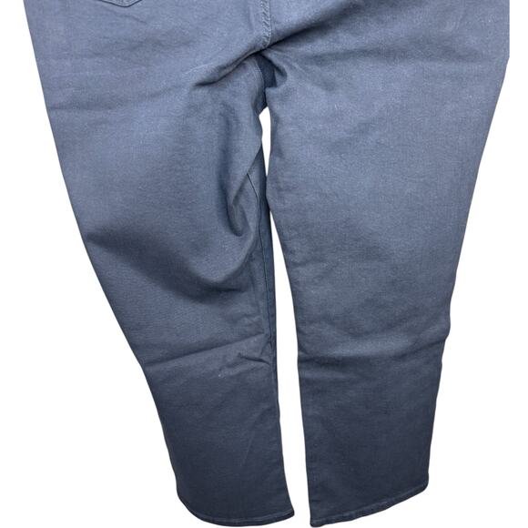 ALL WORTHY Black Stretch Jeans P 24W 26W 28W Cotton Blend Straight Leg Plus NWT - Picture 2 of 11